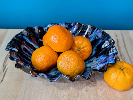 Scalloped Serving Bowl